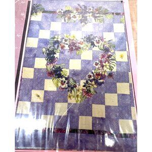 Laras Baby Quilt Pattern By Peddlers Of Danville Floral & Heart Design For Baby